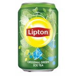 Lipton Ice Tea Green 330ml puszka - pakowna po 24szt.