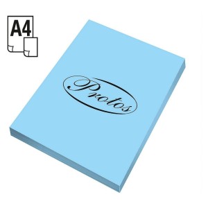Papier kolorowy Protos A4 - błękitny 80 g