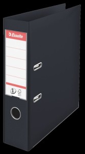 Segregator dźwigniowy Esselte No.1 Power A4 czarny 75 mm (811370)