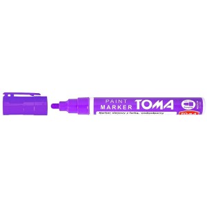 Marker olejowy Toma, fioletowy 2,5 mm okrągła końcówka (TO-440 9 2)