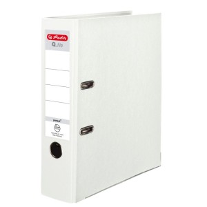 Segregator dźwigniowy Herlitz Q. file Standard A4 biały 80 mm (0011167079)