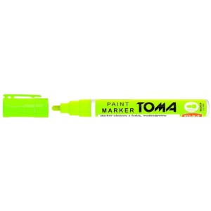 Marker olejowy Toma, zielony neonowy 2,5 mm okrągła końcówka (to-40)