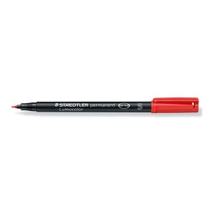 Foliopis Staedtler, czerwony 0,4 mm
