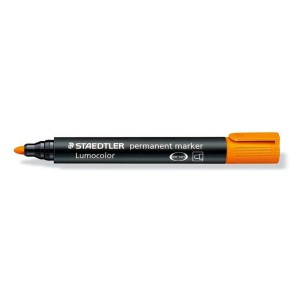 Marker permanentny Staedtler, niebieski 2,0 mm ścięta końcówka