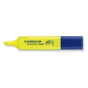Zakreślacz Staedtler, żółty 1,0-5,0 mm (S 364-1)