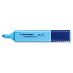 Zakreślacz Staedtler, niebieski 1,0-5,0 mm