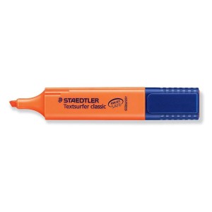 Zakreślacz Staedtler, pomarańczowy 1,0-5,0 mm (S 364-4)