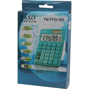 Kalkulator na biurko Taxo Graphic (TG-7172-12T)