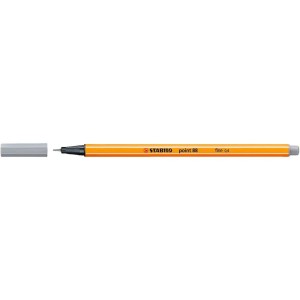 Cienkopis Stabilo cienkopis, szary jasny 0,4 mm 1kol. (88/95)