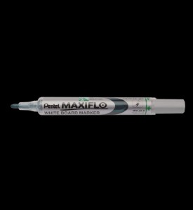 Marker suchościeralny Pentel, zielony 1,1-2,2 mm okrągła końcówka