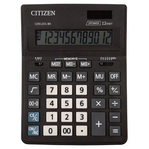 Kalkulator na biurko Citizen (CDB1201-BK)