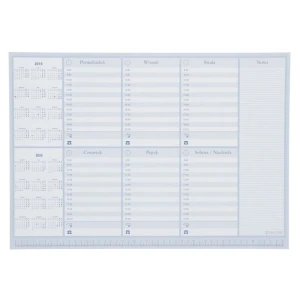 Podkład na biurko Panta Plast - szary 330 mm x 470 mm (0318-0001-99)