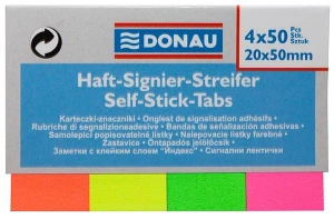 Zakładka indeksująca Donau 200k 20 mm x 50 mm (7576001)