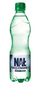 Woda Nałęczowianka gazowana 0,5l; pakowana po 12 szt.