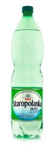 Woda Staropolanka gazowana 1,5L; pakowana po 6szt.