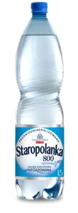 Woda Staropolanka n/gazowana 1,5l; pakowana po 6 szt.