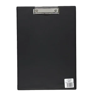 Deska z klipem (podkład do pisania) Biurfol A4 - czarna 230 mm x 32 mm (KH-01-03)
