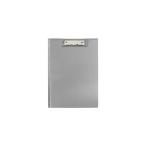 Teczka z klipem Biurfol A4 - popielaty (KH-04-08)