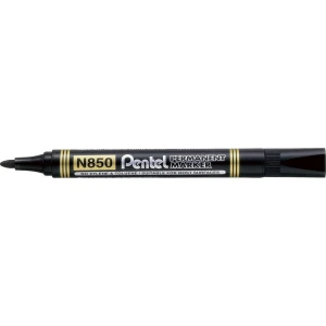 Marker permanentny Pentel, czarny 1,5 mm okrągła końcówka (N850)
