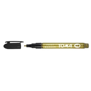 Marker olejowy Toma, złoty 1,5 mm okrągła końcówka (TO-441 9 3)
