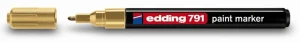 Marker olejowy Edding 791, złoty 1,0-2,0 mm płaska/szpic końcówka