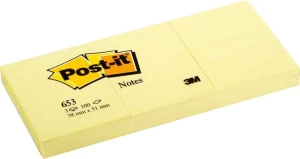 Notes samoprzylepny Post-It żółty 300k 38 mm x 51 mm