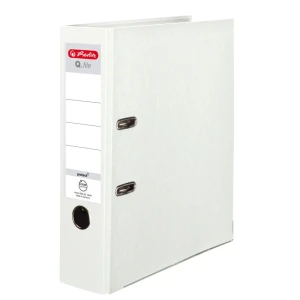 Segregator dźwigniowy Herlitz Q. file Standard A4 biały 80 mm (0011167079)