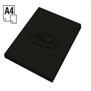 Papier kolorowy Protos A4 - czarny 80 g