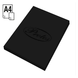 Papier kolorowy Protos A4 - czarny 160 g