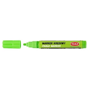 Marker specjalistyczny Toma kredowy, zielony 4,5 mm okrągła końcówka (TO-292 4 2)