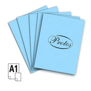 Brystol Protos A1 błękitny 160-180g 20k 610 mm x 860 mm