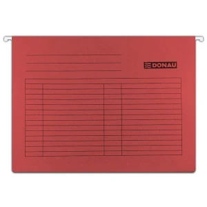 Teczka zawieszkowa Donau A4 - czerwony 230 g (7410905PL-04)