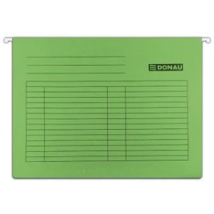 Teczka zawieszkowa Donau A4 - zielony 230 g (7410905-06)
