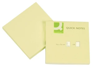 Notes samoprzylepny Q-Connect żółty 100k 76 mm x 76 mm (KF10502)