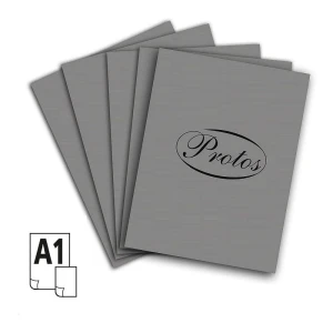 Brystol Protos A1 szary 160-180g 20k 610 mm x 860 mm