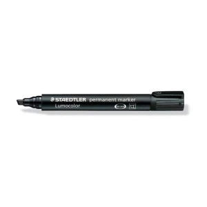 Marker permanentny Staedtler, czarny 2,0-5,0 mm ścięta końcówka (S 350-9)