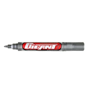 Marker permanentny Kamet Gigant wodoodporny, srebrny 1,5-3,00 mm okrągła końcówka (K-5111)