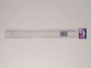 Linijka plastikowa Grales 30 cm (L30 bl)