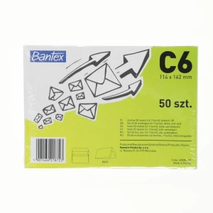 Koperta Bantex SK C6 - biały (400089387)