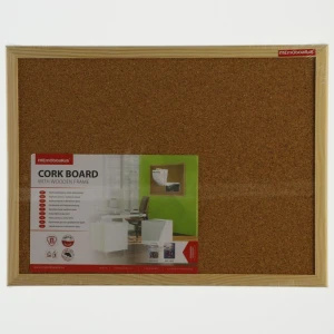 Tablica korkowa Memoboards w drewnianej ramie 300 mm x 400 mm (TC34)