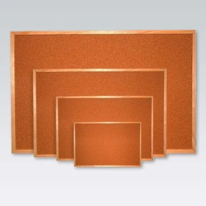 Tablica korkowa Memoboards w drewnianej ramie 800 mm x 500 mm (TC85)