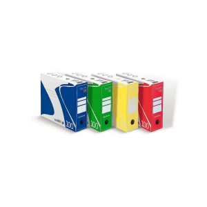 Pudło archiwizacyjne VauPe 10 cm A4 - niebieski 340 mm x 290 mm x 100 mm (435/03)