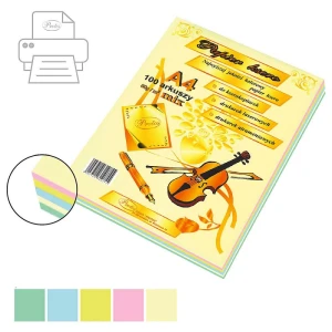 Papier kolorowy Protos A4 - mix 80 g