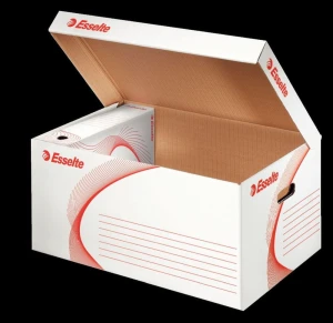 Pudło archiwizacyjne Esselte - biały 365 mm x 255 mm x 550 mm (128900)